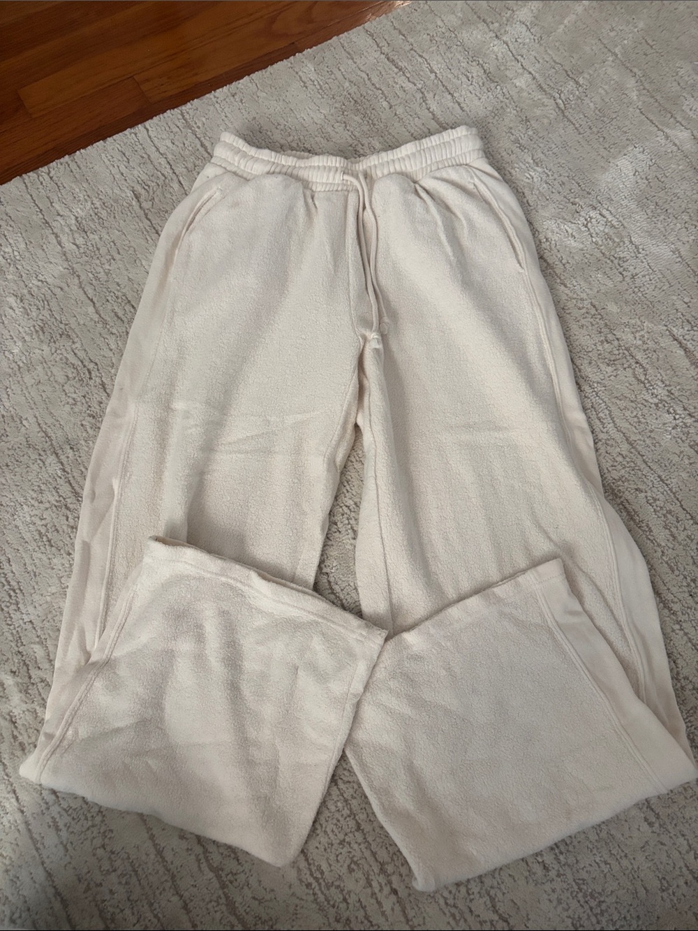 Aerie Cream Lounge Pants
